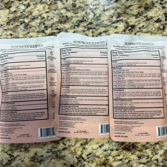 Rosewater Glow Mist Hand Sanitizer - Pink - Picture 2 of 3